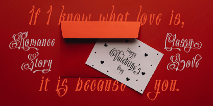 Romalise Font Poster 3