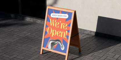 Natyfha Gikaro Font Poster 2