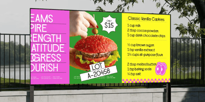 Pastiorie Font Poster 7