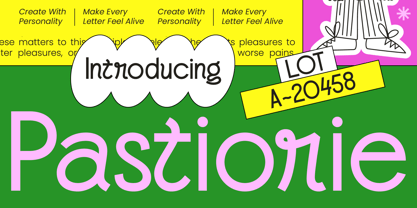 Pastiorie Font Poster 1