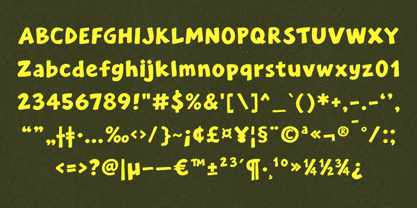 Costa Grove Font Poster 4