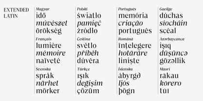 Sona Serif Font Poster 9