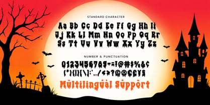 Halloween Witches Font Poster 8