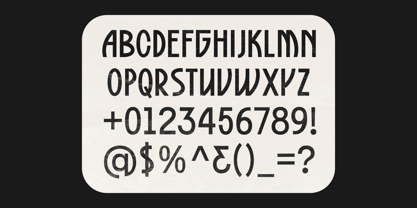 Hatena Font Poster 8