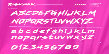 Roguepunk Font Poster 8