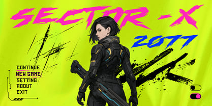 Roguepunk Font Poster 7