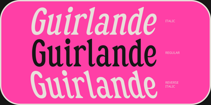 CS Lusty Font Poster 4