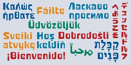 Algor Font Poster 6