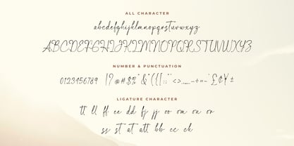 Melathea Font Poster 8
