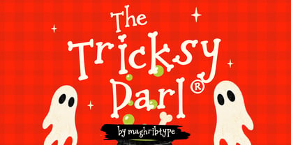 Tricksy Darl Font Poster 1