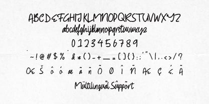 Ball Rosther Font Poster 2