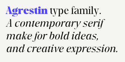 Agrestin Font Poster 10