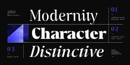 Agrestin Font Poster 2
