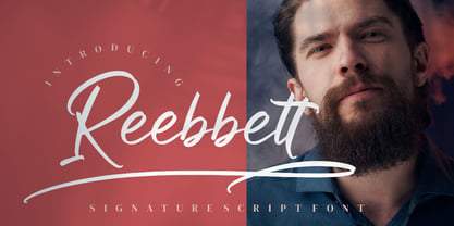 Reebbett Font Poster 1