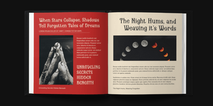 CS Gathery Font Poster 4