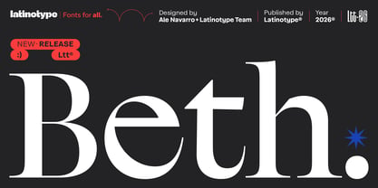 Beth Font Poster 1