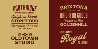 Bartonis Font Poster 4