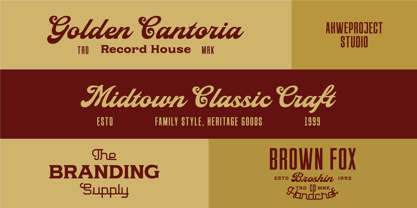 Bartonis Font Poster 6