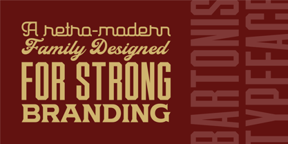 Bartonis Font Poster 3