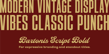 Bartonis Font Poster 5