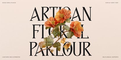 Firorah Font Poster 3