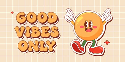 Wobzy Groovy Font Poster 2