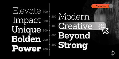 Montes Font Poster 8