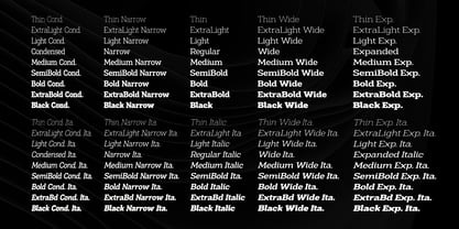 Montes Font Poster 12