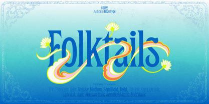 Folktails Font Poster 1