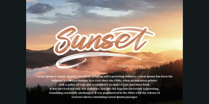 Black Raint Font Poster 6