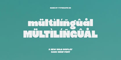 Sugra Font Poster 10