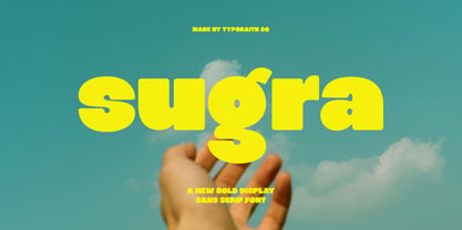 Sugra Font Poster 1