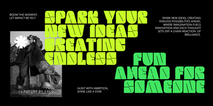 CS Future Font Poster 2