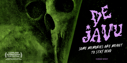 Cursed Spirit Font Poster 8