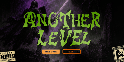 Cursed Spirit Font Poster 7