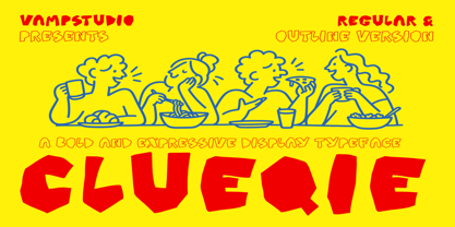 Clueqie Font Poster 1