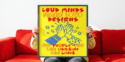 Clueqie Font Poster 3