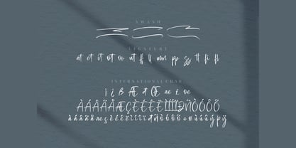 Dettfass Trafalgar Font Poster 4