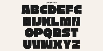 Megra Font Poster 9