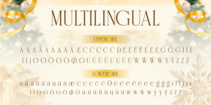 Santamas Font Poster 10