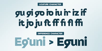 Kegion Font Poster 8