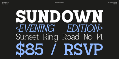 Giproda Font Poster 7
