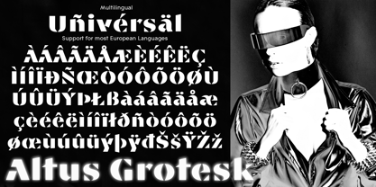 Altus Grotesk Font Poster 4