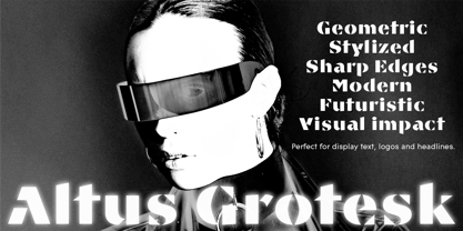 Altus Grotesk Font Poster 1