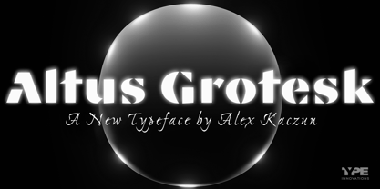 Altus Grotesk Font Poster 7