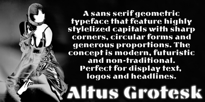 Altus Grotesk Font Poster 2
