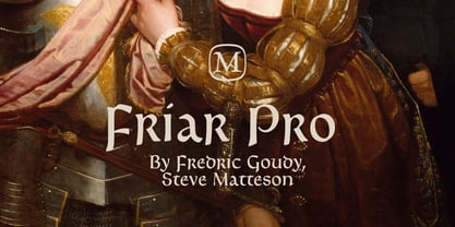 Friar Font Poster 1