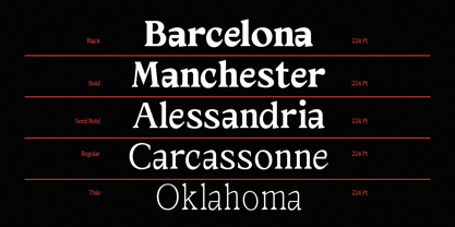 Arcanum Font Poster 3