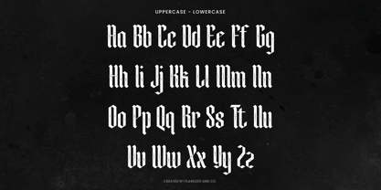 Roslenk V2 Font Poster 8
