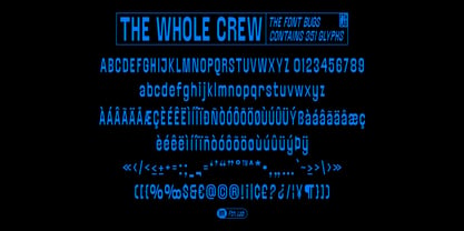 Bugs Font Poster 10